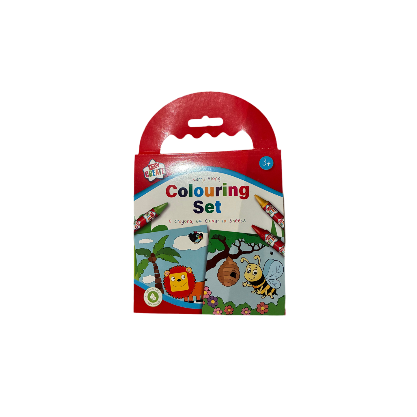 Carry along colouring set