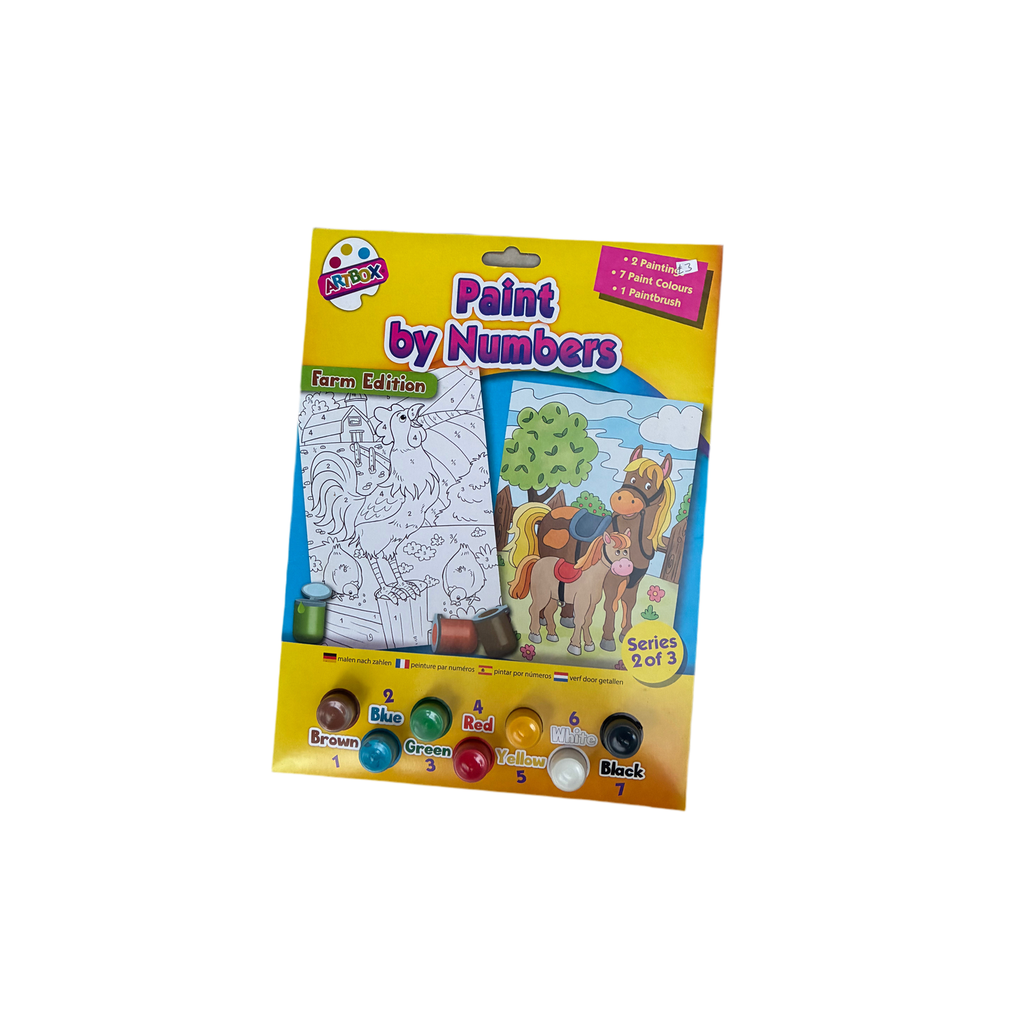 Paint by number(art box)