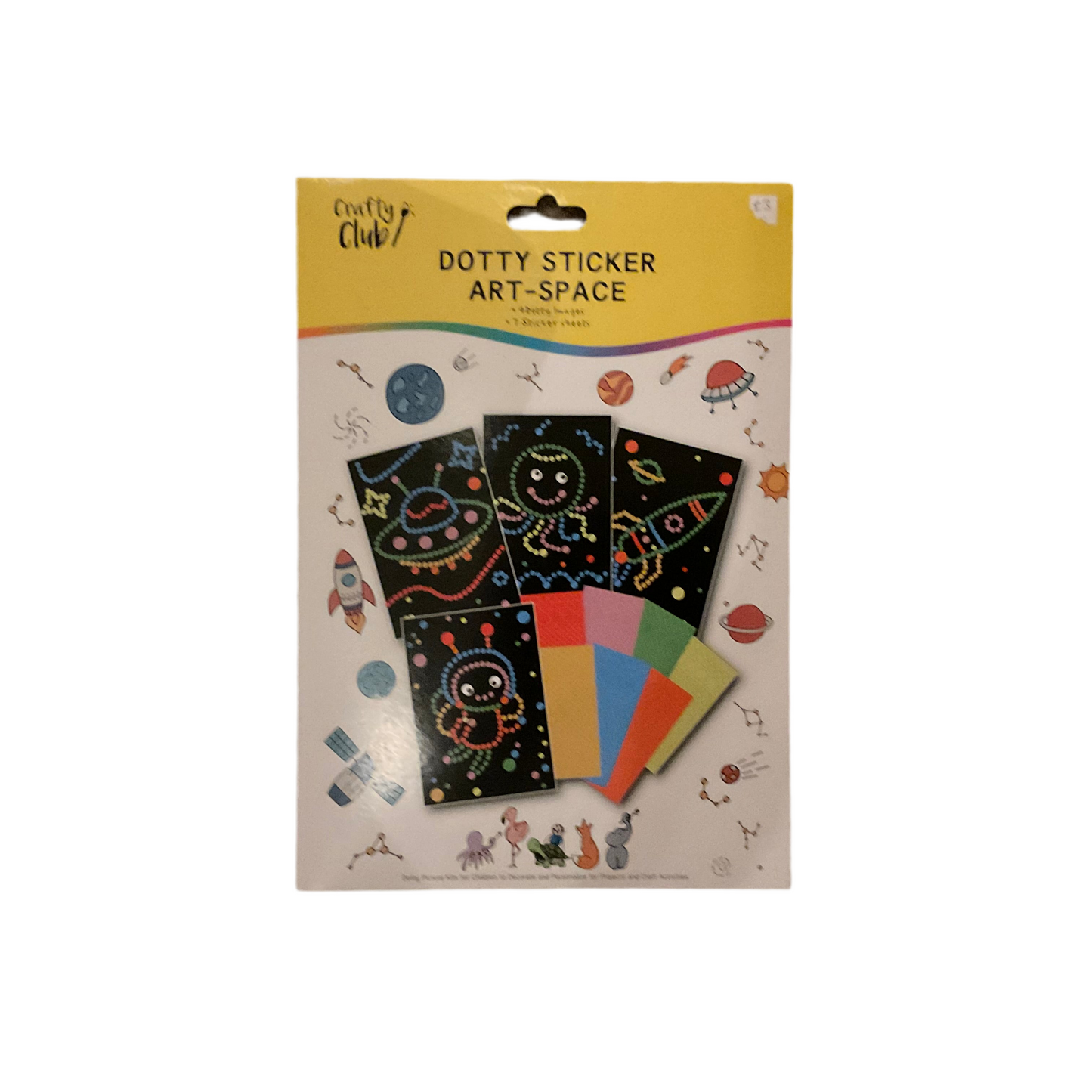 Dotty sticker art