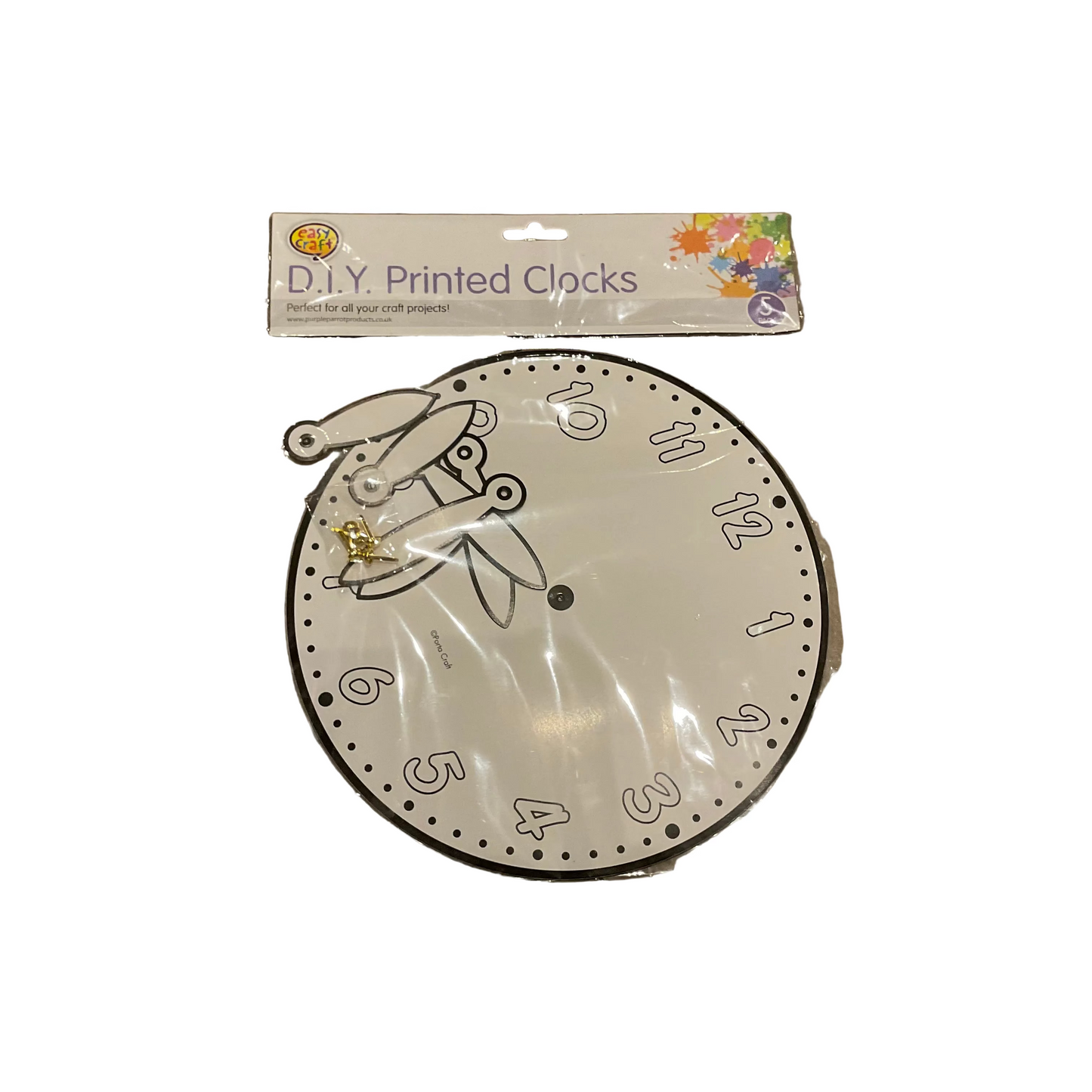 D.I.Y Printed Clocks - The Bargain Corner
