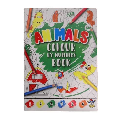 Mini Colour By Numbers Book - The Bargain Corner