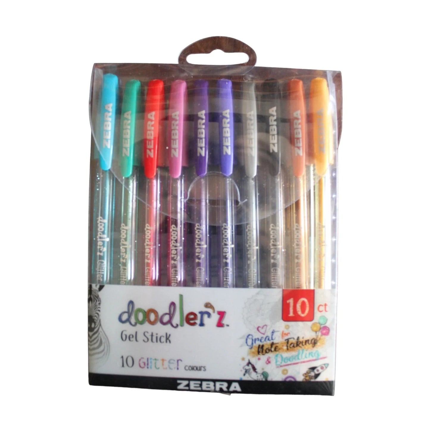 Zebra Gel Pens - Pack of 10 - The Bargain Corner