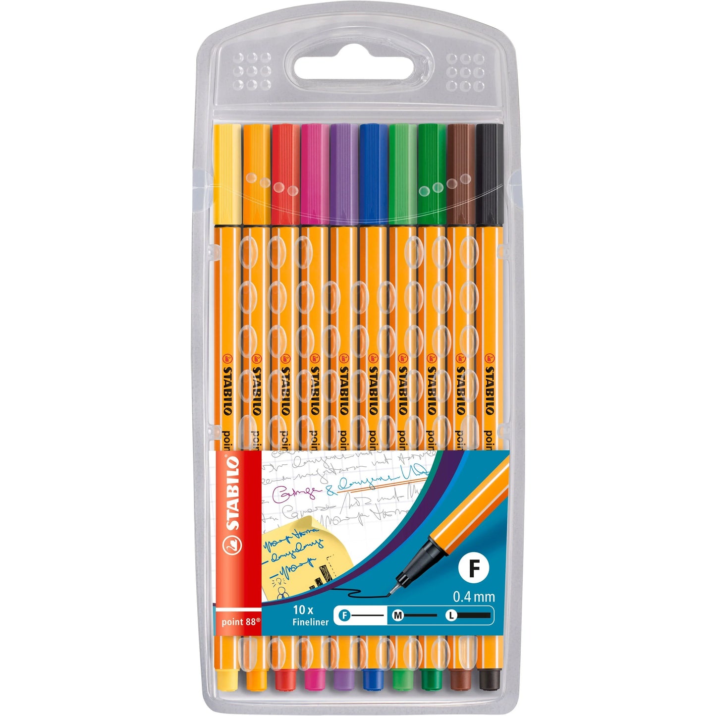 Stabilo Fineliners - Pack of 10