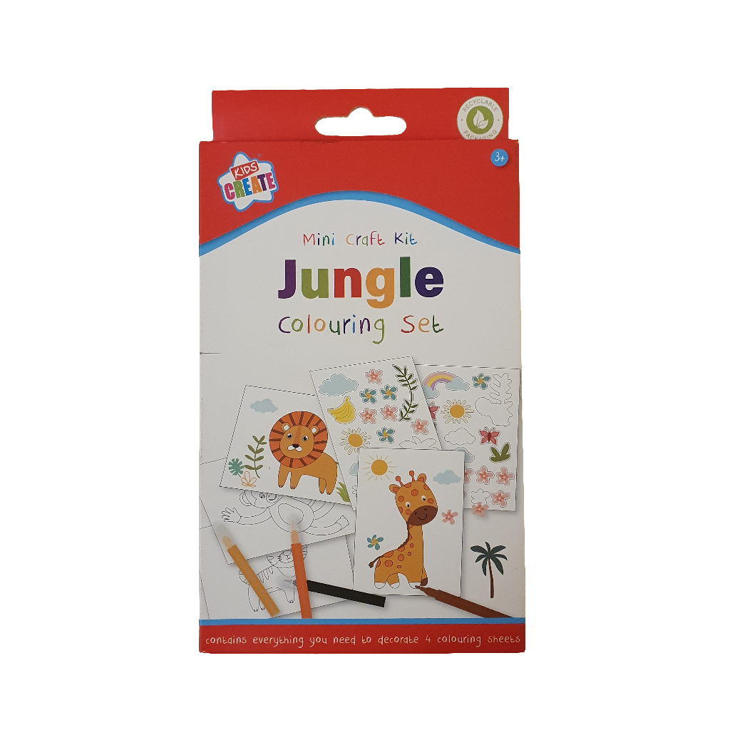 Jungle Colouring set - The Bargain Corner