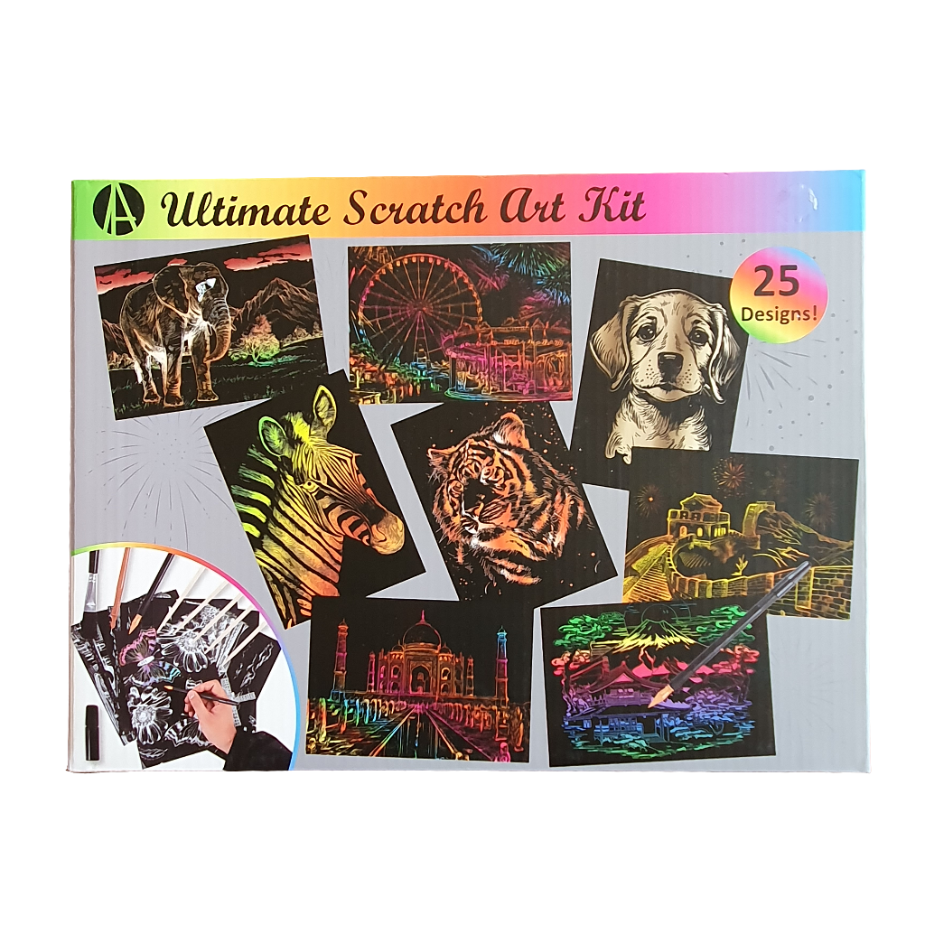 Ultimate Scratch Art Kit
