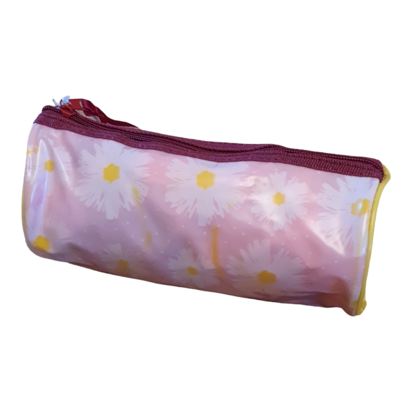 Flower Patterened Tubular Pencil Case - The Bargain Corner