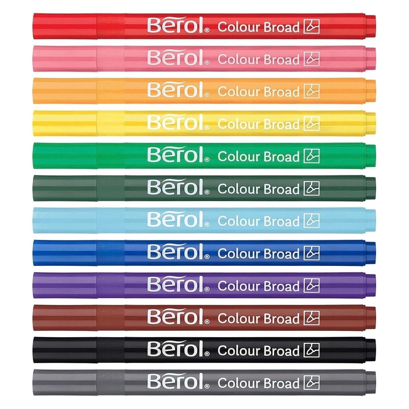 Berol Felt Tips - Pack of 12 - The Bargain Corner