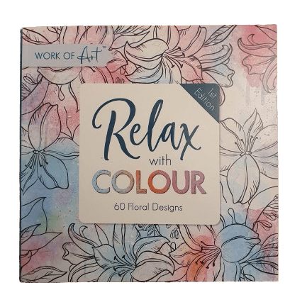 Relax With Colour Colouring Book - The Bargain Corner