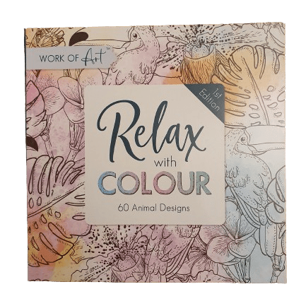 Relax With Colour Colouring Book - The Bargain Corner