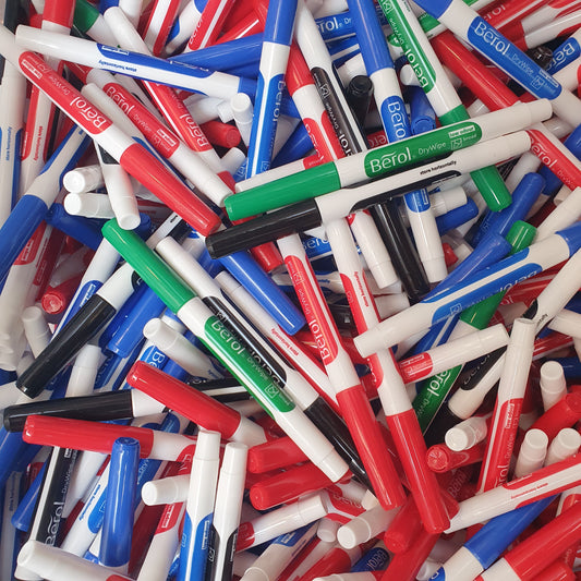 200 Berol Whiteboard Markers (Assorted Colours)