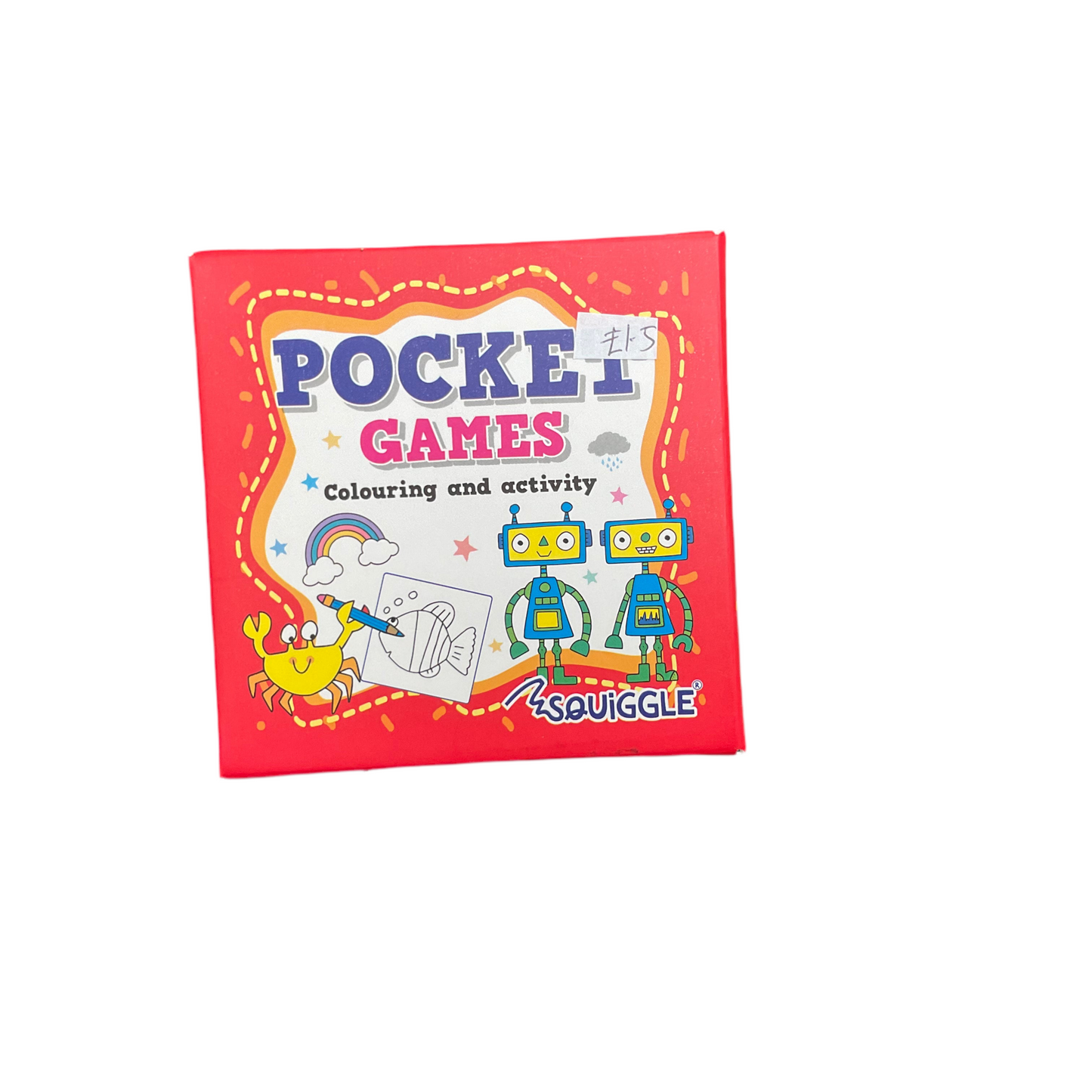 Pocket games colouring and activity