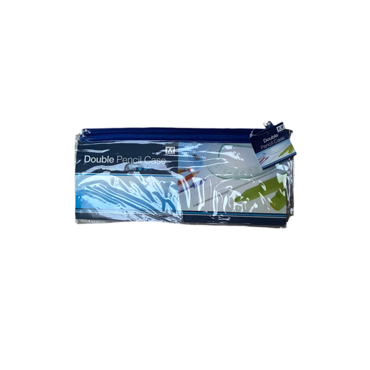 Double pencil case
