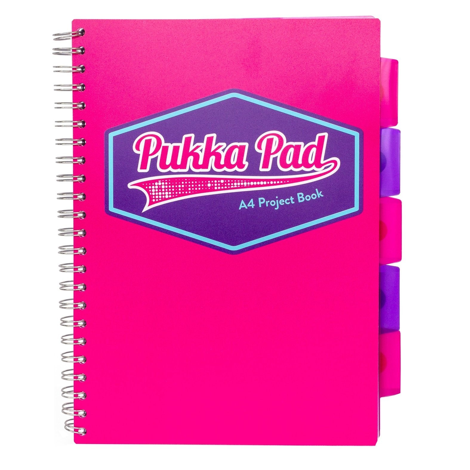 A4 Pukka Pad Project Book with Dividers - The Bargain Corner