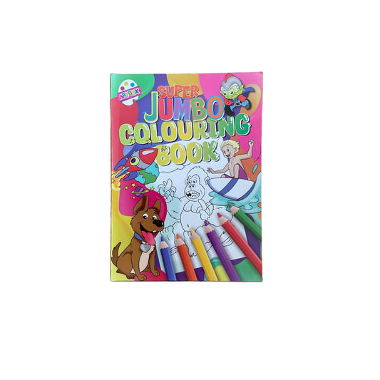 Super jumbo colouring book