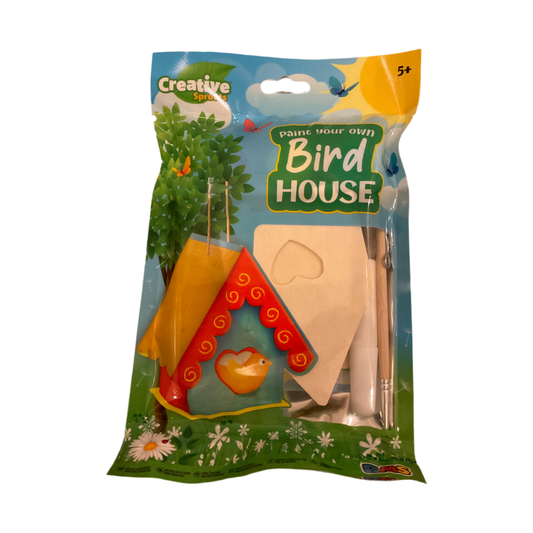 Paint your own BIRD HOUSE