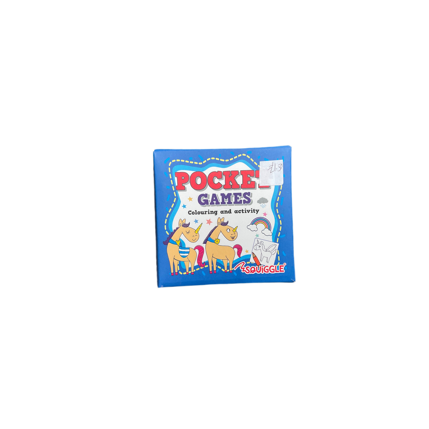 Pocket games colouring and activity