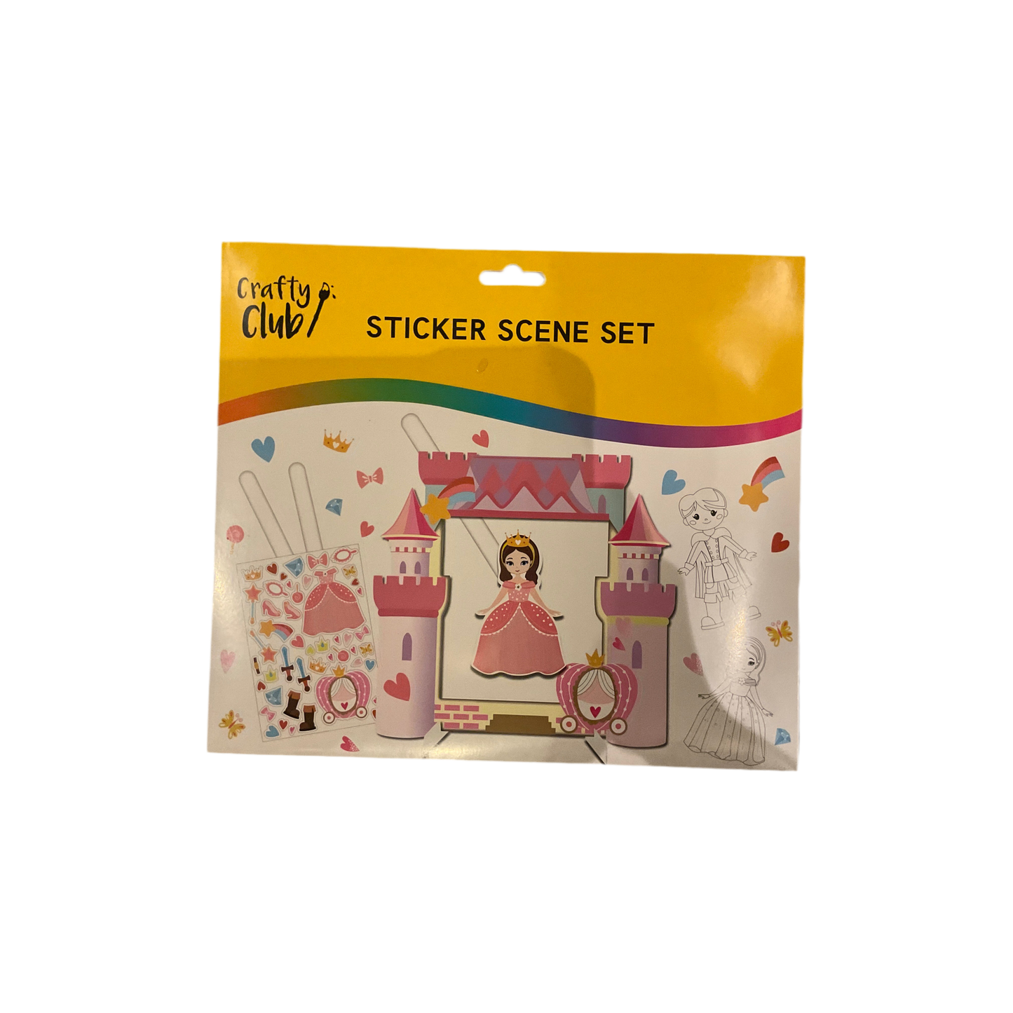 Sticker scene set