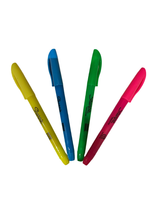Pack of 4 Sharpie Highlighters