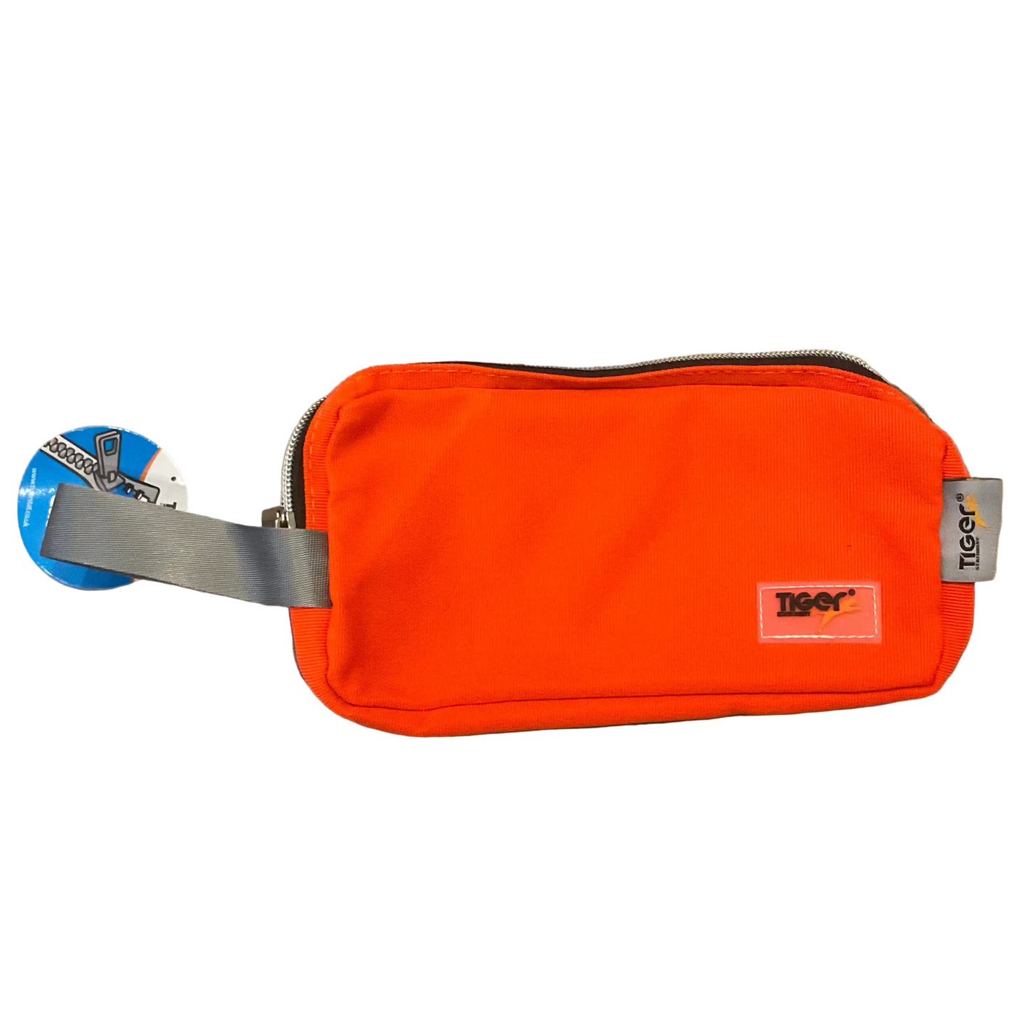 Tiger triple zip pencil case