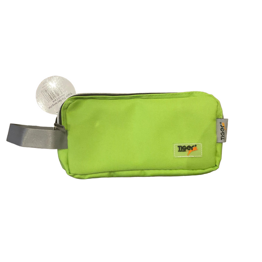 Tiger triple zip pencil case