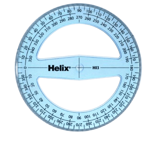 Helix Protractor - 360 - The Bargain Corner