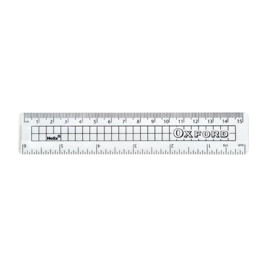 Helix Ruler - 15cm - The Bargain Corner