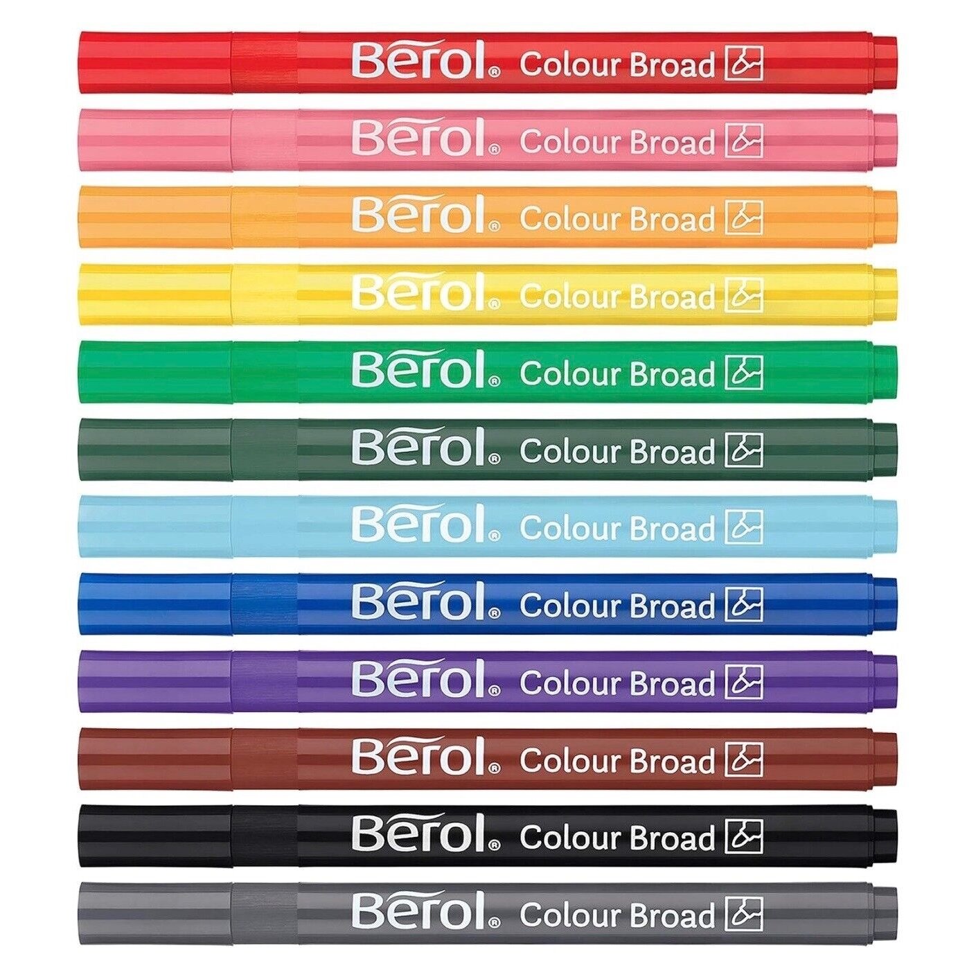 Berol Felt Tips - Pack of 12 - The Bargain Corner