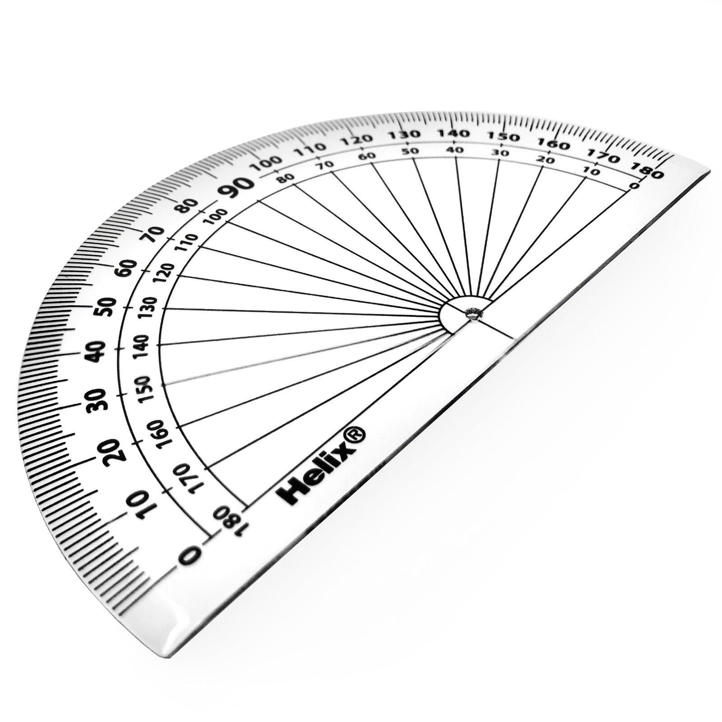 Helix Protractor - 180 - The Bargain Corner